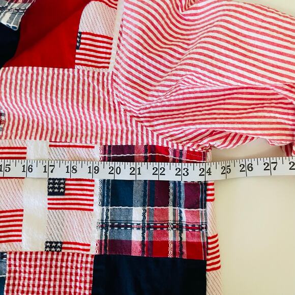 🔥VINTAGE American Flag Patchwork Jacket - Picture 9 of 10